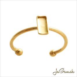 Základ na prsteň s lôžkom CHIRURGICKÁ OCEĽ 7x3mm, 1ks (CH1814g)